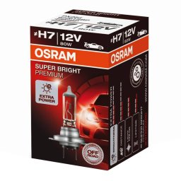 OSRAM SUPER BRIGHT PREMIUM H7 80W 3200K