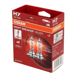 OSRAM NIGHT BREAKER SILVER 2HB H7 55W 3200K