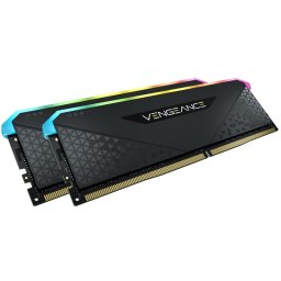 Памет 32GB (2x16GB) DDR4, 3200MT/s, Corsair Vengeance RGB RS (CMG32GX4M2E3200C16), 1.35V