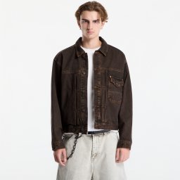 Яке Vans Check 5 Denim Trucker Jacket Black/ Vintage Cocoa L