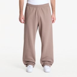 Потници Nike Solo Swoosh Men's Fleece Open-Hem Pants Mink Brown/ Mink Brown/ White L