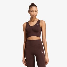 Сутиени adidas Essentials Seamless Bralette Aurora Coffee XS