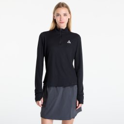 Тениска Nike ACG Women's Dri-FIT 1/2-Zip Trail Running Top Black/ Black/ Summit White XS