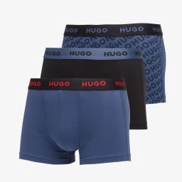Боксерки Hugo Boss Trunk Triplet Design Multicolor S