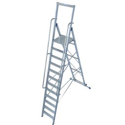 Складова стълба с платформа KRAUSE STABILO 12