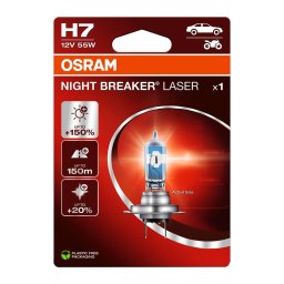 OSRAM NIGHT BREAKER LASER 1BL H7 55W 3500K