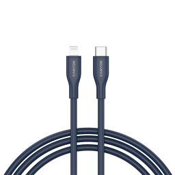 CANYON cable CLNM60 C-L 60W MFI 1m Silicon Blue