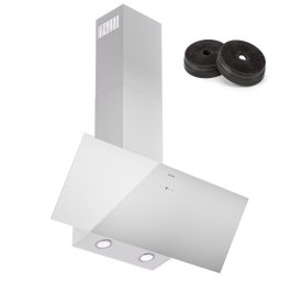 Klarstein Laurel 90, Абсорбатор, 90 cm, изхвърляне на въздух: 247 m³/h, LED Touch (CGCH3-Laurel-90WH)