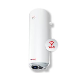 Бойлер с електронно управление WiFi Eldom 80L, 3kW, Емайлиран (WV08039EW)