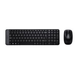Комплект безжични клавиатура и мишка Logitech (MK220)