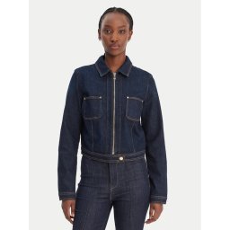 Guess Дънково яке W6RN76 D6881 Тъмносин Regular Fit
