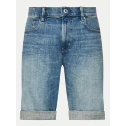 G-Star Raw Дънкови шорти Mosa D24430-D498-G564 Син Regular Fit