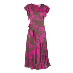 DKNY Лятна рокля DD5E1N32 Розов Regular Fit