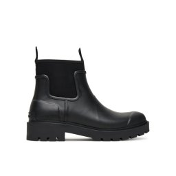 Calvin Klein Jeans Гумени ботуши Combat Rain Boot YM0YM01376 Черен