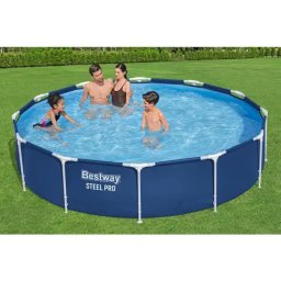 Градински басейн Bestway 56681, 366 x 76 см с филтърна помпа