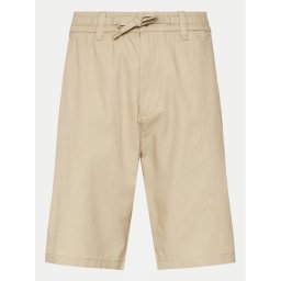 s.Oliver Шорти от плат 2143831 Бежов Relaxed Fit