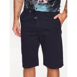 s.Oliver Шорти от плат 2128983 Тъмносин Relaxed Fit