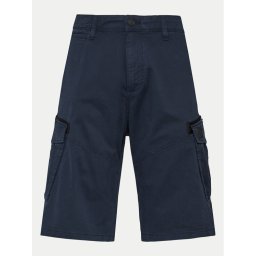 s.Oliver Шорти от плат 2141741 Тъмносин Regular Fit