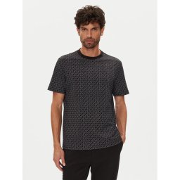 Michael Kors Тишърт CS5529A5KS Черен Regular Fit