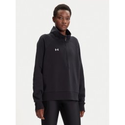 Under Armour Суитшърт Ua Rival Fleece Hz 1379492-001 Черен Loose Fit