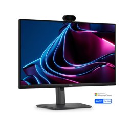 Dell P2426HEV 24" IPS FHD, Webcam, USB-C Hub, 90W PD, 120Hz - Черен