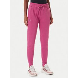 Under Armour Долнище анцуг Ua Rival 1379438 Розов Loose Fit