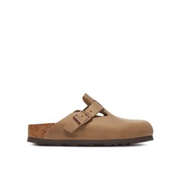 Birkenstock Чехли Boston zamsz 1019484 Кафяв