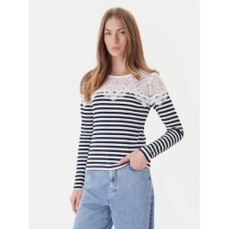 Morgan Блуза 251-TMACO Тъмносин Slim Fit