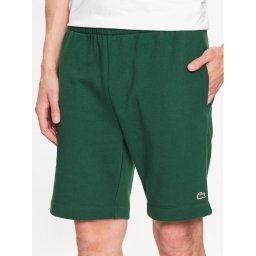 Lacoste Спортни шорти GH9627 Зелен Regular Fit