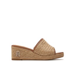 Tommy Hilfiger Еспадрили Th Rope Wedge Sandal FW0FW07927 Бежов