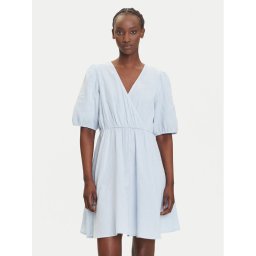 Pieces Лятна рокля Sastina 17156475 Светлосиньо Regular Fit