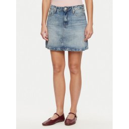 Tommy Hilfiger Дънкова пола WW0WW44334 Син Regular Fit