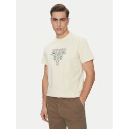 Guess Тишърт M5GI11 K8FQ4 Бежов Regular Fit