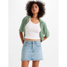 Levi's® Дънкова пола Icon A46940003 Светлосиньо Loose Fit