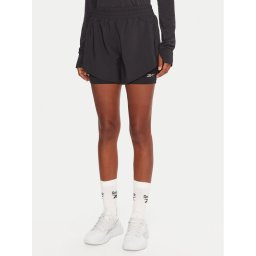 Reebok Спортни шорти RK25186CCW Черен Slim Fit
