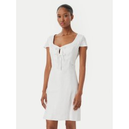 Guess Лятна рокля W5GK41 WH5L2 Бял Regular Fit