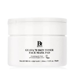 Benton Guava 70 Skin Toner Face Mask Pad 70 Sheets 210 ml