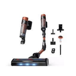 Rowenta X-Force Flex 10.80 - 120AW, 60мин, 3 режима, HEPA - Черен/Оранжев