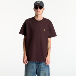 Тениска Carhartt WIP S/S Chase T-Shirt UNISEX Palisander/ Gold M