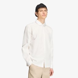 Риза adidas 3 Stripes Button Up Shirt Cloud White S