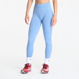 Клинове Nike Pro Seamless Women's High-Waisted 7/8 Leggings Work Blue L