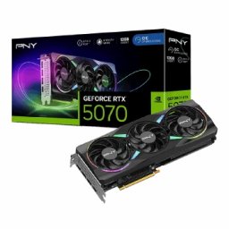 PNY GeForce RTX 5070 12GB GDDR7 OC EPIC-X RGB Triple Fan VCG507012TFXXPB1-O