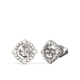 Guess Обици JUBE04 645JW Сребрист