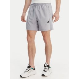 adidas Спортни шорти Workout Essentials Base KC5287 Сив Regular Fit