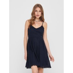 ONLY Коктейлна рокля 15204799 Тъмносин Regular Fit
