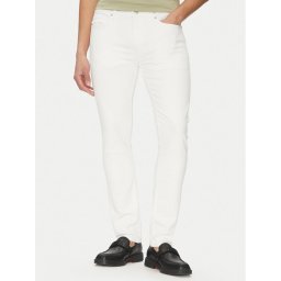HUGO Дънки 50537696 Бял Extra Slim Fit