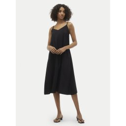 Vero Moda Лятна рокля Josie 10303398 Черен Regular Fit