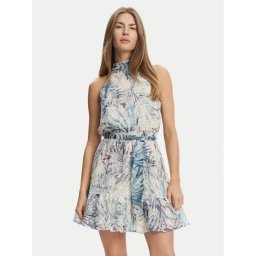 Guess Лятна рокля W5GK15 W0WA2 Син Regular Fit