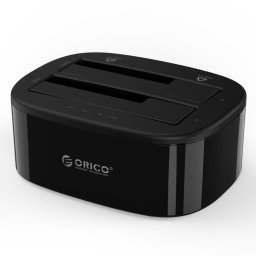 Orico докинг станция Storage - HDD/SSD Dock - 2 BAY Clone 2.5/3.5 USB3.0 -