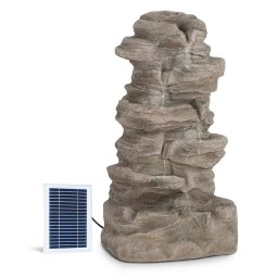Blumfeldt Stonehenge XL, соларен фонтан, LED осветление, полирезин, литиево-йонна батерия (SOL1-StonehengeXL-Sa)